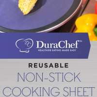 Non-Stick Cooking Sheet - Round (2 Pack) 2